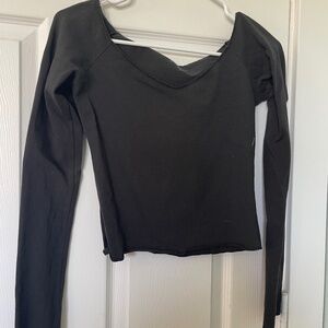 Brandy Melville Off-Shoulder Long Sleeve